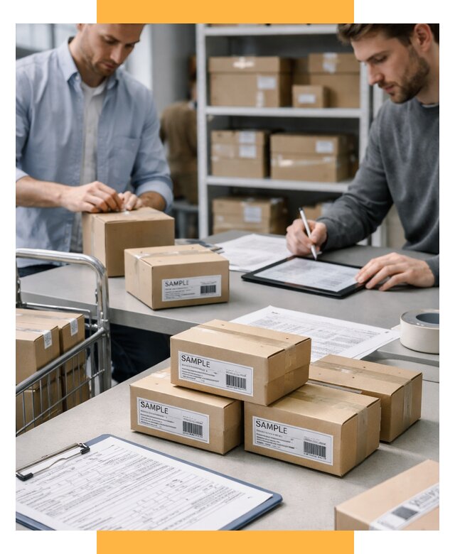 Доставка образцов и малых партий от 7792 р., СетСервис-Дмл