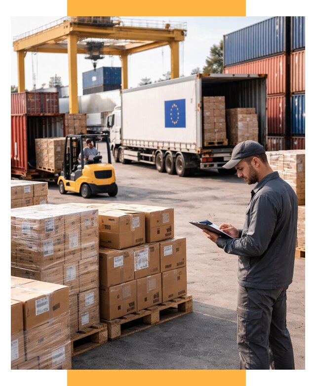 Доставка грузов из Европы от 12467 р., логистика СетСервис-Дмл