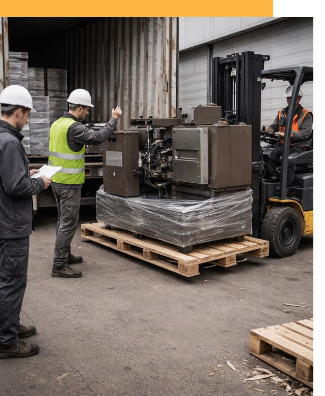 Доставка промышленного оборудования из Европы от 46751