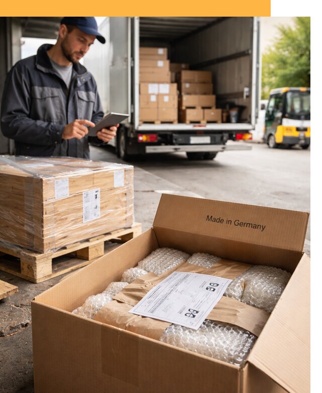 Доставка грузов из Германии от 46751 руб с таможенным оформлением