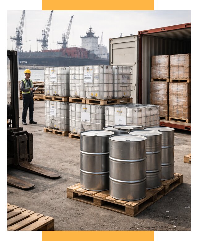 Доставка химического сырья из Индии от 259725 р. | СетСервис-Дмл