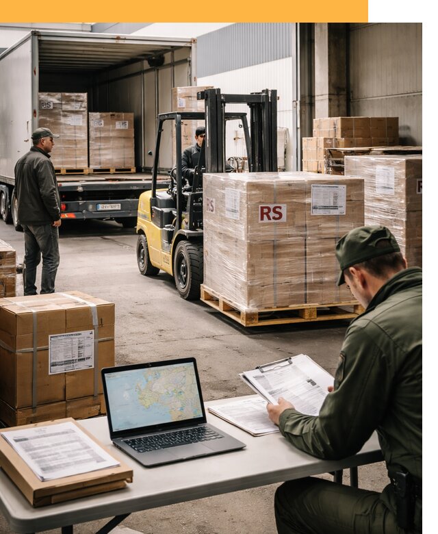 Доставка грузов в Сербию от 46751 руб, международные перевозки