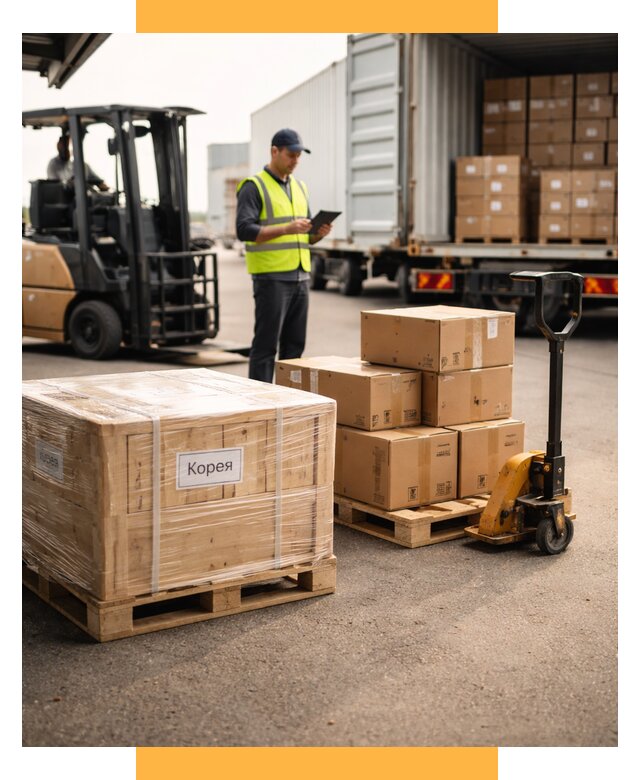 Доставка грузов в Корею из России от 36362 р. | СетСервис-Дмл