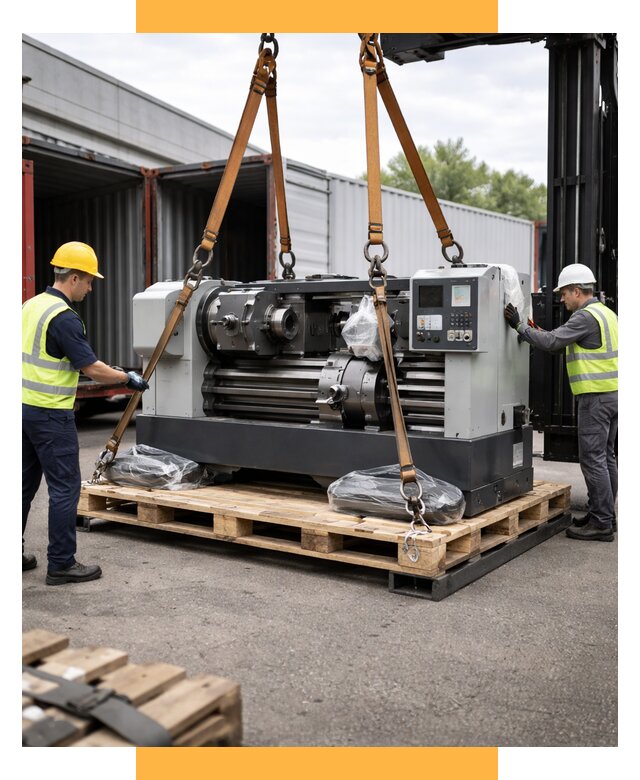 Перевозка станков и таможня от 62334 р. | СетСервис-Дмл логистика