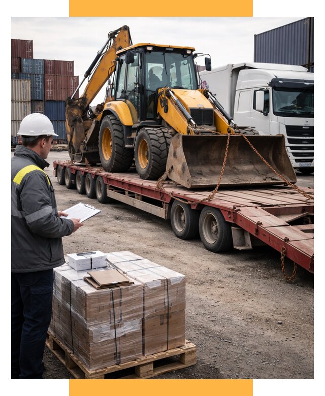 Международная перевозка спецтехники от 46751 р., СетСервис-Дмл