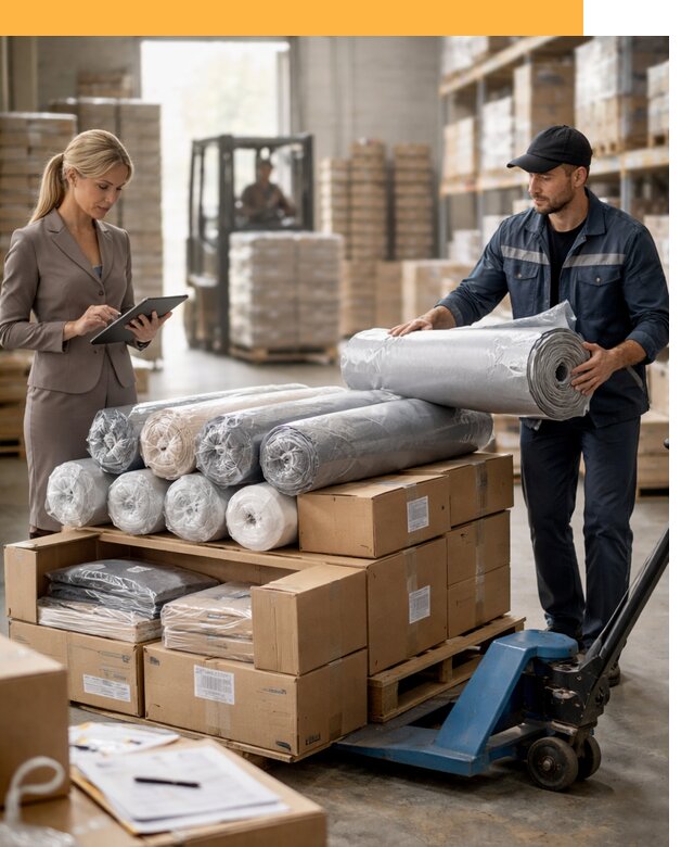 Перевозка текстиля по миру от 15584 руб. с таможней и страхованием