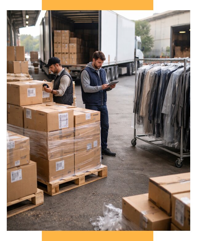 Перевозка и доставка одежды из Китая от 7792 р., СетСервис-Дмл