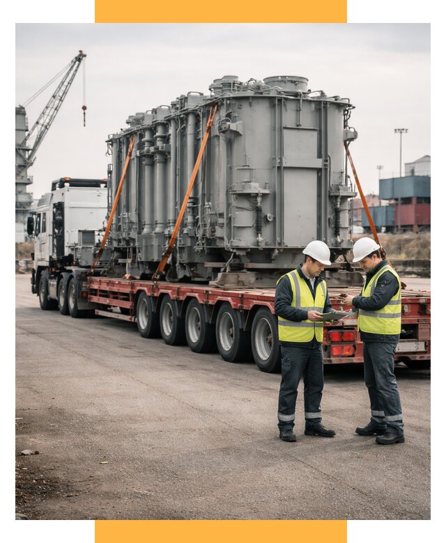 Перевозка негабаритных грузов под ключ от 124668 р., СетСервис-Дмл