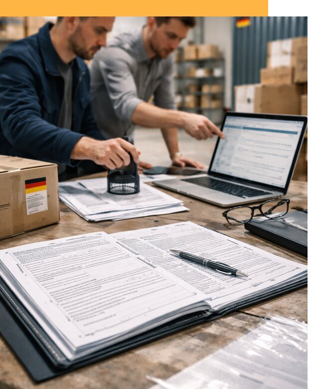 Таможенное оформление грузов из Германии от 9350 руб.