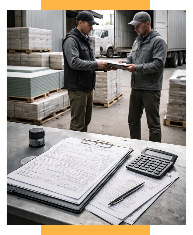 Таможенное оформление стройматериалов от 8831 р. | СетСервис-Дмл