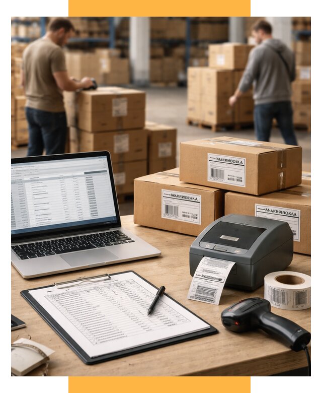 Маркировка импортных товаров от 4675 р. под ключ, СетСервис-Дмл