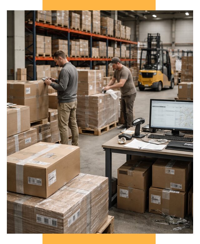 Склад консолидации в Европе от 6753 р., услуги СетСервис-Дмл